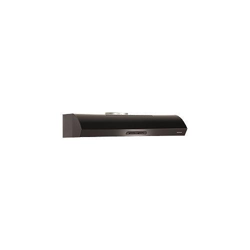 30 in., Under Cabinet Range Hood - Black