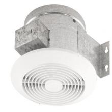 Broan-Nutone 673 - Ceiling Ventilation Fan,  White Plastic Grille, 60 CFM.