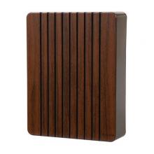 Broan-Nutone LA120WL - Chime, Molded walnut finish, vertical recessed grooves