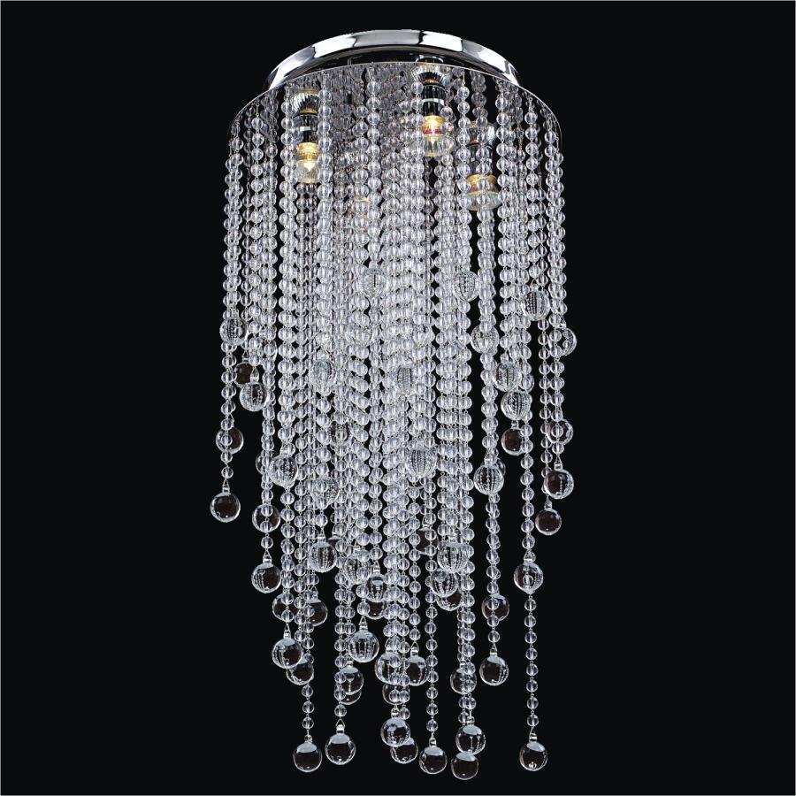Crystal Rain Ceiling Close-Up
