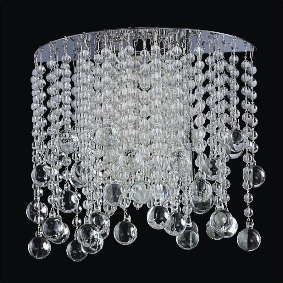 Crystal Rain Wall Sconce