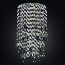 Glow Lighting 566JW4LSP-7 - Crystal Rain Wall Sconce