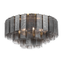 Minka Metropolitan N3145-GS-732 - Torvento 28" 7-Light Flush Mount