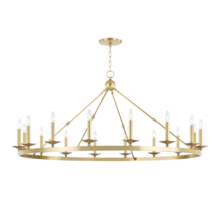 Hudson Valley 3216-AGB - Allendale Chandelier