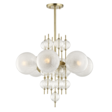 Hudson Valley 6427-AGB - Calypso Chandelier