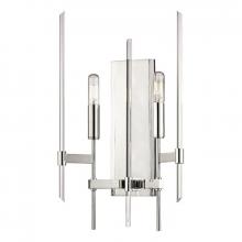 Hudson Valley 9902-PN - Bari Wall Sconce