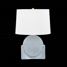 Hudson Valley L4123-AGB/CRT - LEESTON Table Lamp