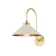 Hudson Valley MDS1400-AGB/OW - CLIVEDON Wall Sconce