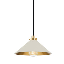 Hudson Valley MDS1401-AGB/OW - CLIVEDON Pendant