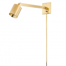 Hudson Valley MDS1701-AGB - HIGHGROVE Plug-in Sconce