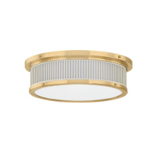 Hudson Valley MDS1901-AGB/OW - Ashdown Flush Mount
