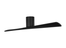 Visual Comfort & Co. Fan Collection 2PLSMH52MBK - Plank Smart 52 Hugger Ceiling Fan in Midnight Black with Midnight Black Blade