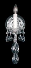 Schonbek 1870 2990-40R - Sterling 1 Light 120V Wall Sconce in Polished Silver with Heritage Handcut Crystal