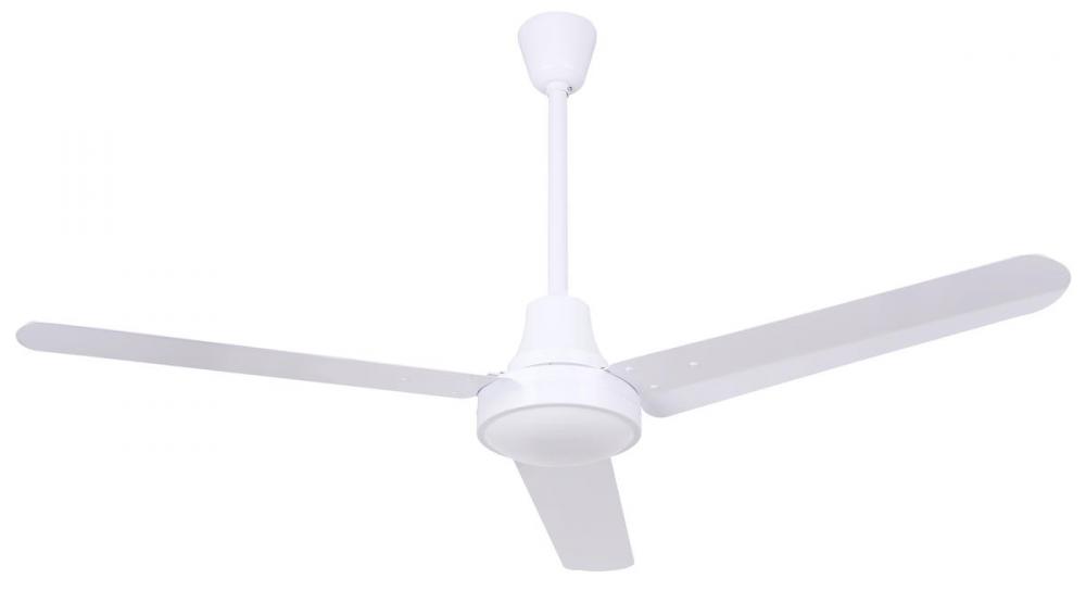 Industrial DC Fan, CP48D11N, 48" Fan, WH Color, Downrod Mount, HIGH PERFORMANCE