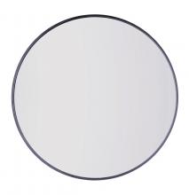 Canarm R1MBK32 - Mirror, MBK Color, Metal Frame Mirror, 32.75" W x 32.75" H x 1" D