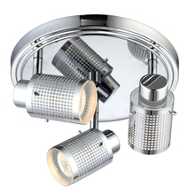 Canarm ICW477A03CH10 - Anita, 3 Lt Ceiling/Wall, Frost Glass, 50W GU10, 10" x 10"