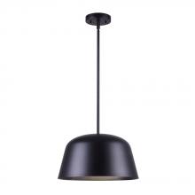 Canarm IPL1098A01BK - KILIAM, IPL1098A01BK, MBK Color, 1 Lt Rod Pendant, Dual Mount, 60W Type A