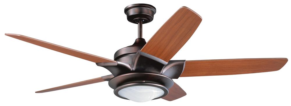 One Light Oil Brushed Bronze Ceiling Fan