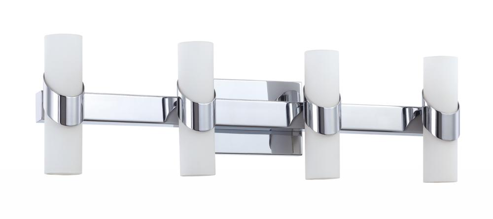 CANDELA series 8-Light Chrome Bath Light