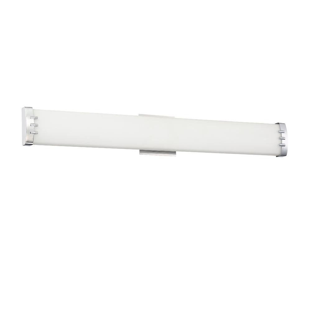 NARO series 30 inch LED Chrome Vanity Light