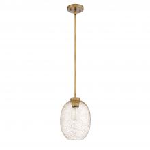 Kendal PF184-BRS/GF - RAZZLE 1-Light Gold Flake Pendant