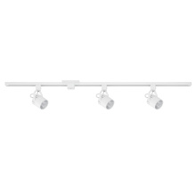 Kendal TKLED-45-MWH - 3 Cylinder Integrated LED Track Lighting Kit in A Matte White Finish
