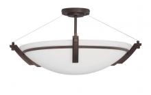 Kendal FFP07POB-04ORB/WH - Semi Flush Fixture