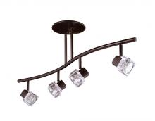 Kendal HPF1000-4L-ORB - NOVA series 4-Light Oil Rubbed Bronze fixed rail fixture