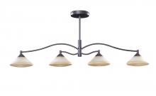 Kendal HPF8004-ORB - Four Light Oil Rubbed Bronze Island Light