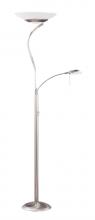 Kendal TC4050-SN - Three Light Satin Nickel Floor Lamp