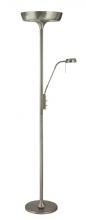Kendal TC4057-SN - Three Light Satin Nickel Floor Lamp
