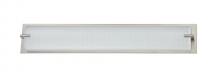 Kendal VF2500-5L-SN - PARAMOUNT series 5-Light Satin Nickel Vanity with Linen Glass Shade