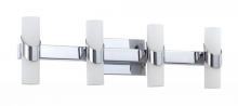 Kendal VF3700-8L-CH - CANDELA series 8-Light Chrome Bath Light