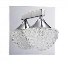 Kendal VF4300-1L-CH - ICICLE series 1-Light Chrome Bath Light