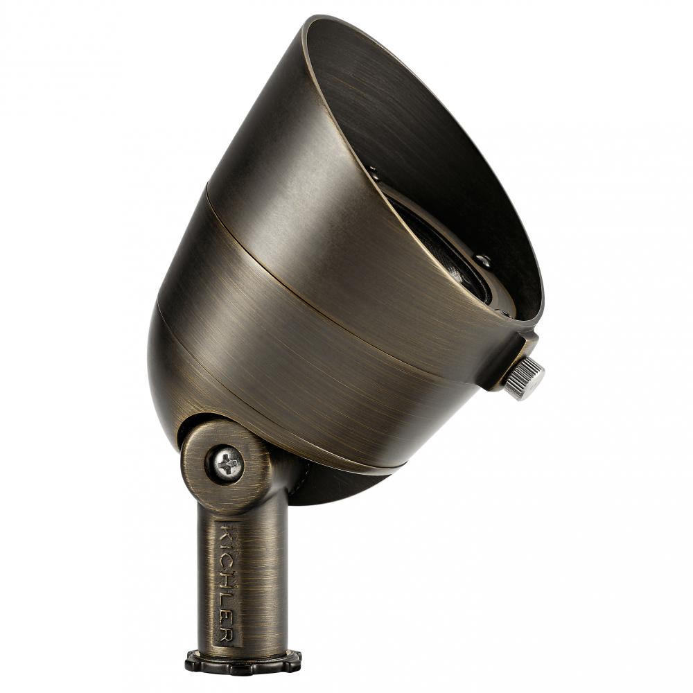 2700K 200 Lumen 35 Degree Flood Centennial Brass