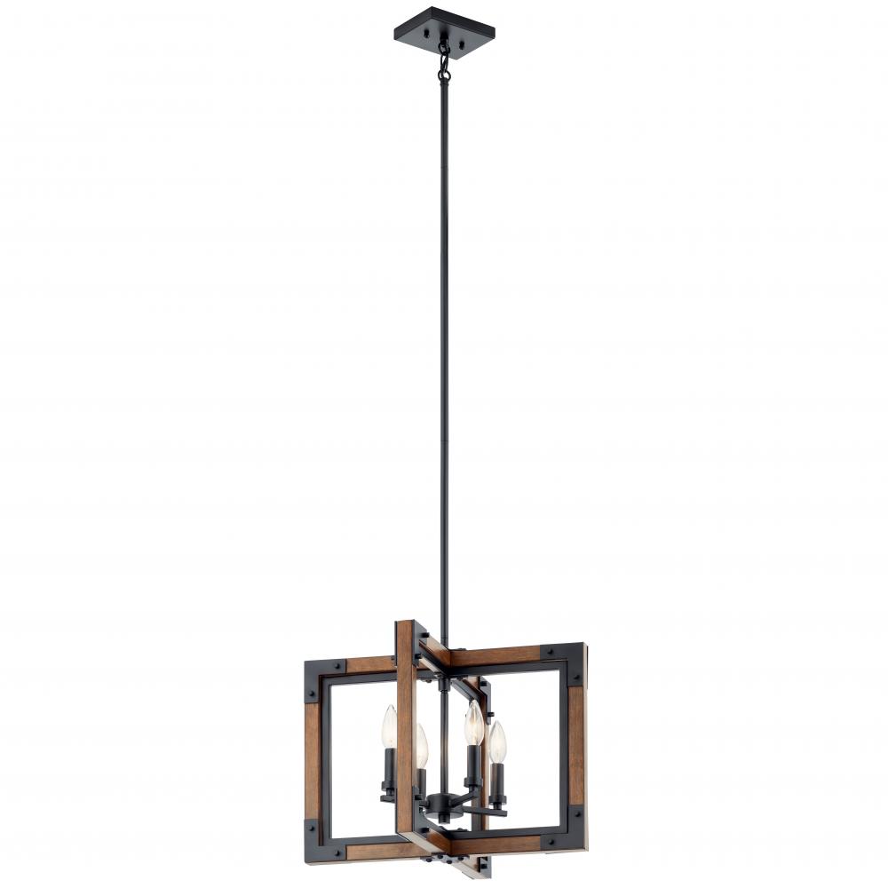 Chandelier/Semi Flush 4Lt