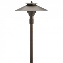 Kichler 15503CBR - 12V Large Adjustable Height Path Light Centennial Brass