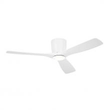 Kichler 300154MWH - Kichler 54 Inch Volos 3 Blade Indoor Ceiling Fan in Matte White with Matte White Blades