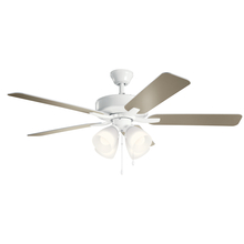 Kichler 330016WH - 52" Basics Pro Premier Fan White
