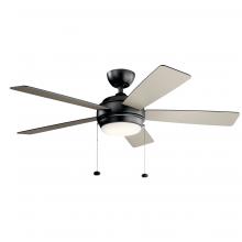 Kichler 330174SBK - Starkk LED 3000K 52" Fan Satin Black
