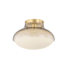 Mitzi by Hudson Valley Lighting H1061501-AGB - Gianna Flush Mount
