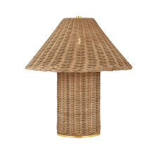 Mitzi by Hudson Valley Lighting HL1138201-AGB - Jeanette Table Lamp