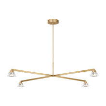 Visual Comfort & Co. Modern Collection SLCH75227HABCG - Midrand Crystal 52 Chandelier