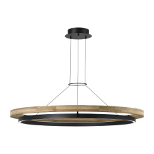 Visual Comfort & Co. Modern Collection SLOCH77930TXBTK - Grace 48 Outdoor Chandelier
