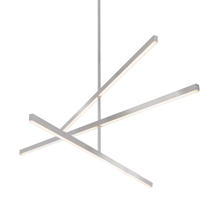 Kuzco Lighting Inc CH10356-BN - Vega 56-in Brushed Nickel LED Chandeliers