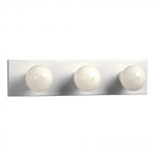 Galaxy Lighting 713200WH - Three Light Vanity Bar - White