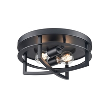 DVI DVP29974BK - Five Points Outdoor 2 Light Flush Mount