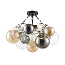 DVI DVP32813EB-MG - COMET Ø24.5" SEMI-FLUSHMOUNT