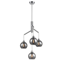 DVI DVP34724CH-SM - Andromeda 4 Light Chandelier