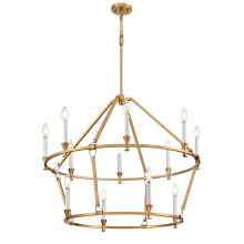 DVI DVP37149BR - CARISBROOKE 2 TIER CHANDELIER